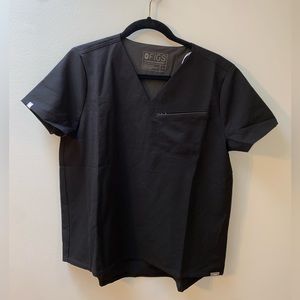 Figs scrub top. Black. Size Medium. New.